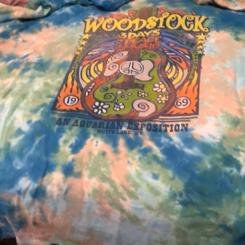 Tye dye wood stock T-shirt